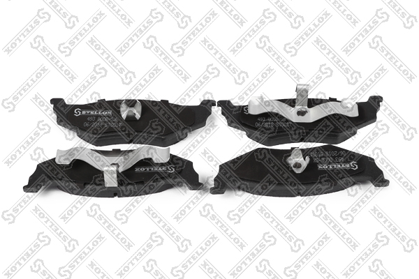 493 000B-SX_колодки дисковые задн.! с антискр. пл.Dodge Stratus 2.4/2.5i V6 24V 95-01/Neon 2.0i 92> preview 1
