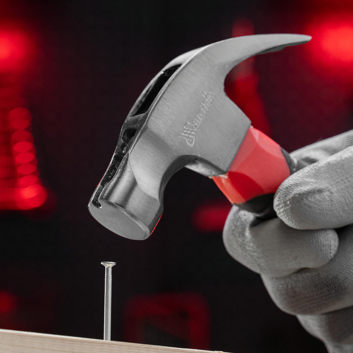 Молоток-гвоздодер мини, боек с магнитом, фибергласовая рукоять MATRIX preview 9