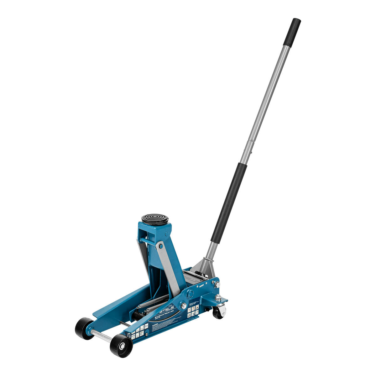 Домкрат подкатной гидравлический 3т 135-465мм быстрый подъем QUICK LIFT проф STELS preview 2