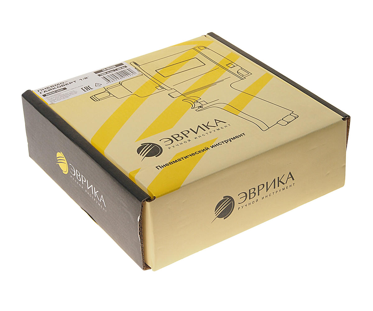 Гайковерт пневматический 1/2" 680Нм 7000 об/мин Twin Haммer ЭВРИКА preview 1