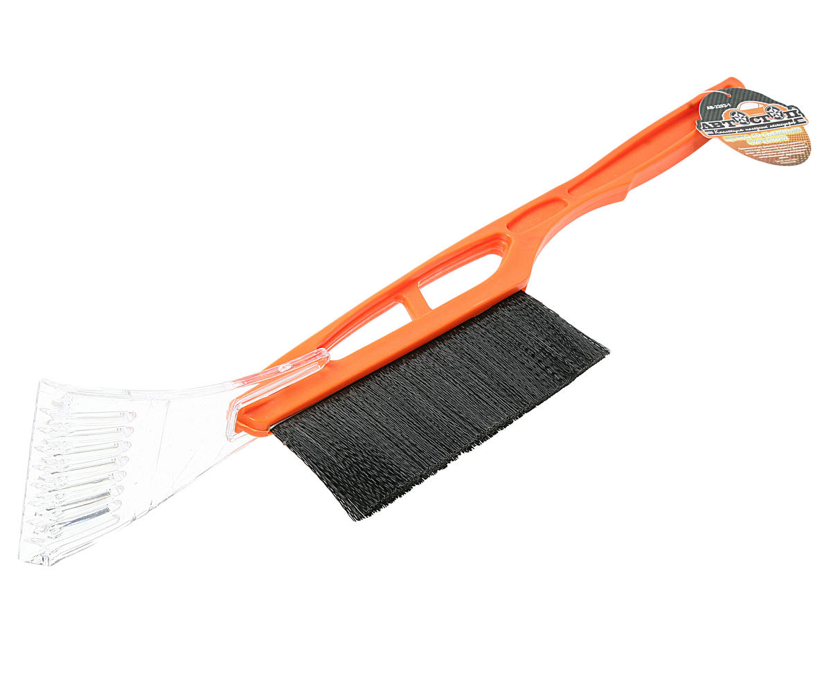 Щетка для снега AB-2202-1 со съёмным скребком 52см АВТОСТОП preview 1