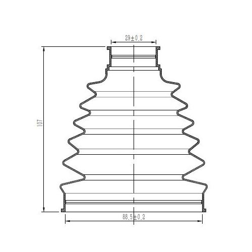 Пыльник ШРУСа TRIALLI FG 899 preview 3