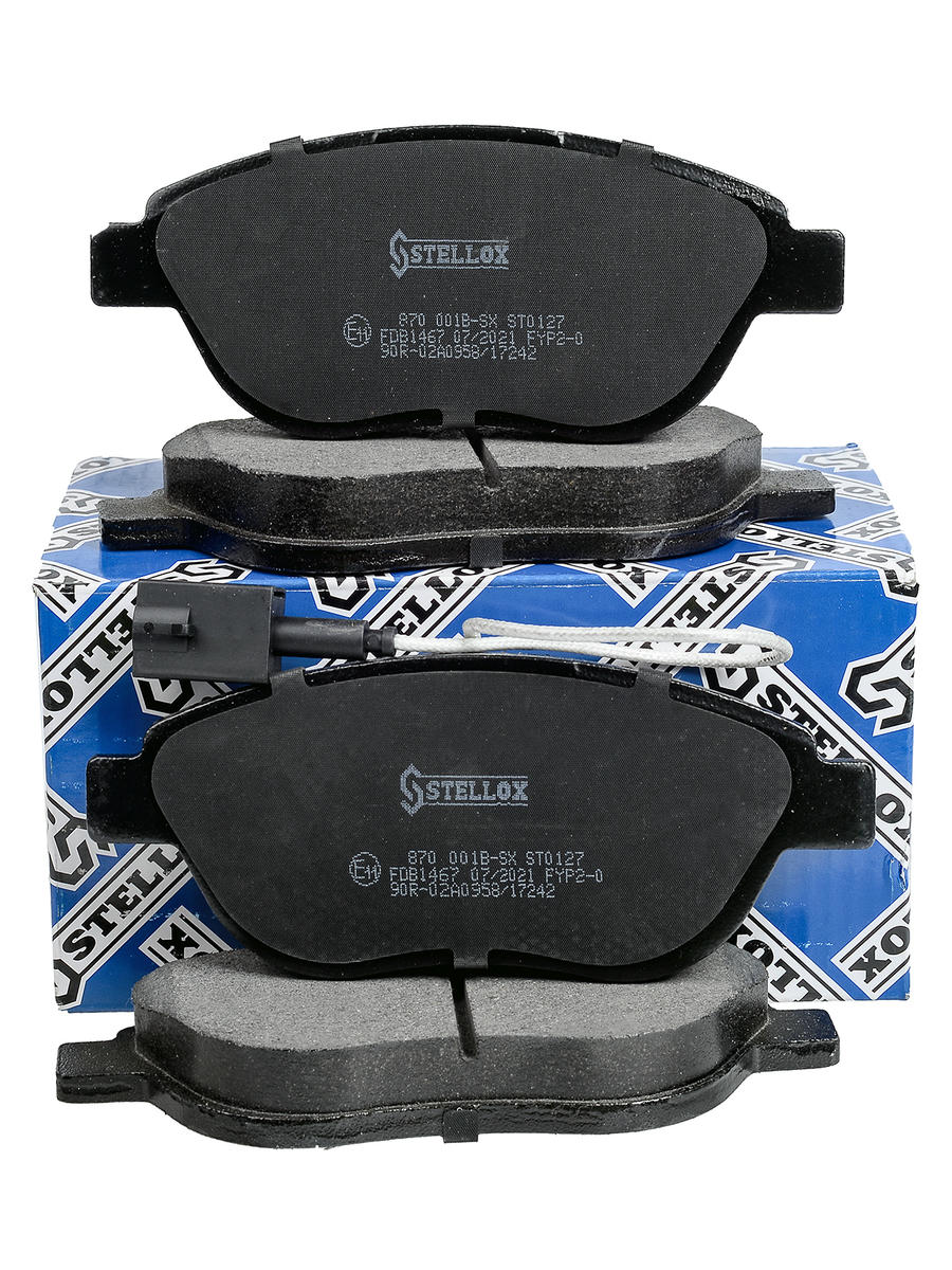 870 001B-SX_колодки дисковые п.! Fiat Stilo 1.8i/1.9JTD 01>/Multi Wagon 1.6i-1.9JTD 03> preview 1