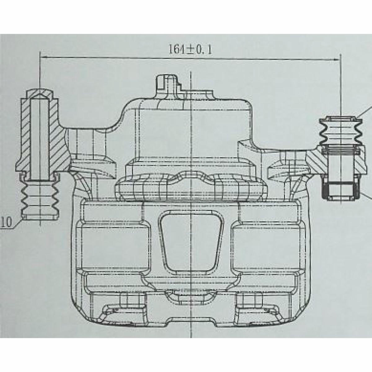 Суппорт тормозной передний TRIALLI CF 084703 preview 4
