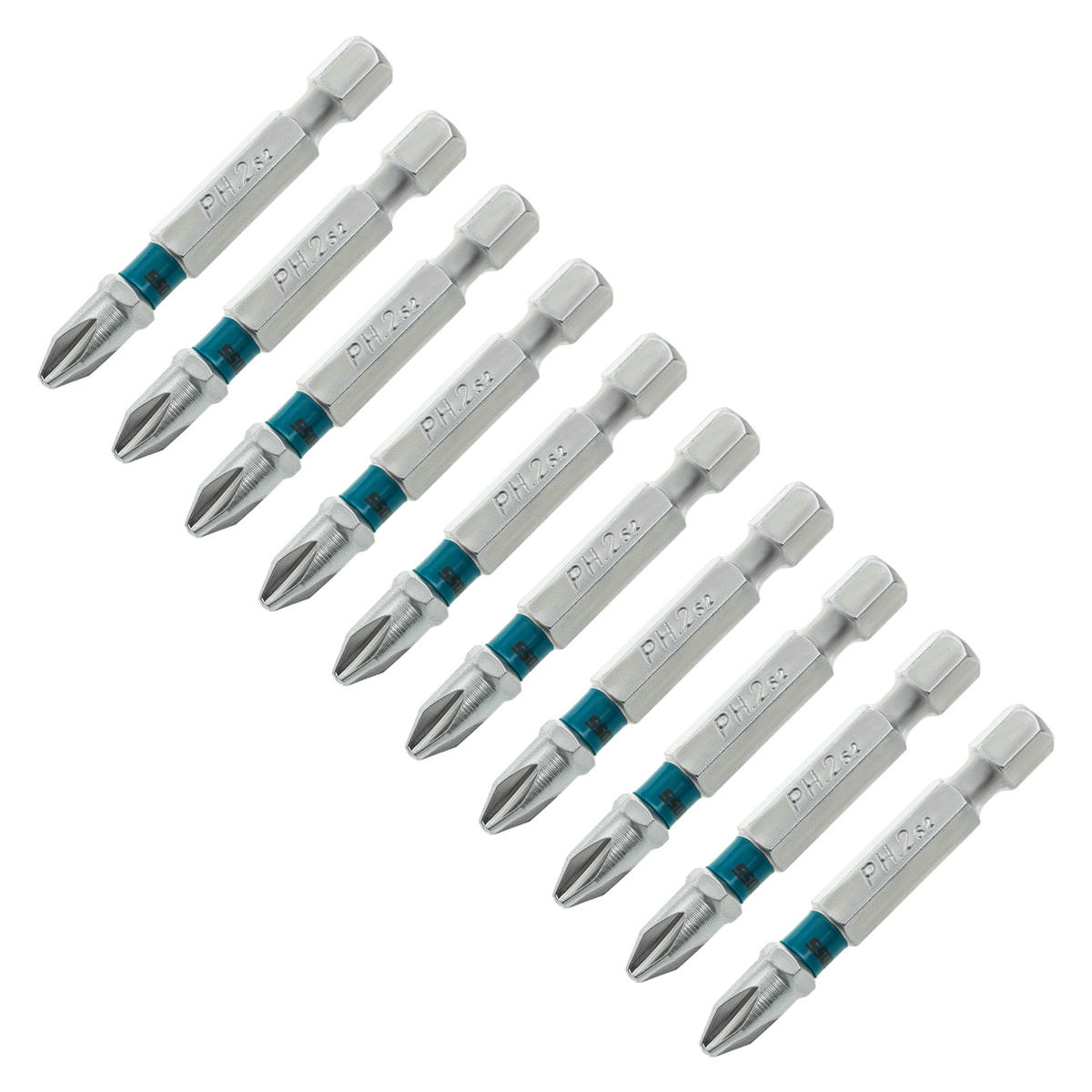 Набор бит PH2х50 сталь S2, (10шт) GROSS preview 1
