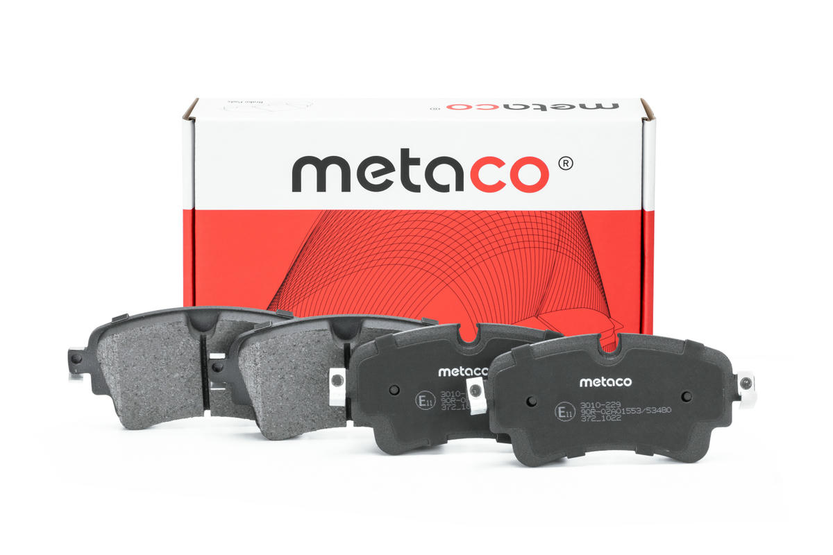 Колодки тормозные задние к-кт metaco 3010-229 preview 1
