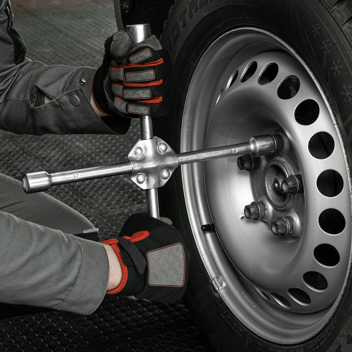 MATRIX 14244 Ключ баллонный крестовой 17x19x21x22мм силовой preview 5