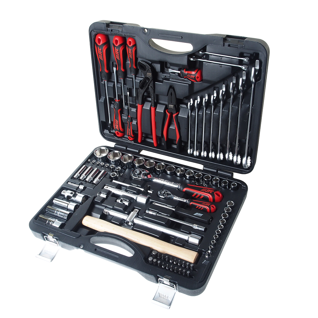 Набор инструмента 90пр 1/4"&1/2" 6гр кейс JTC preview 1