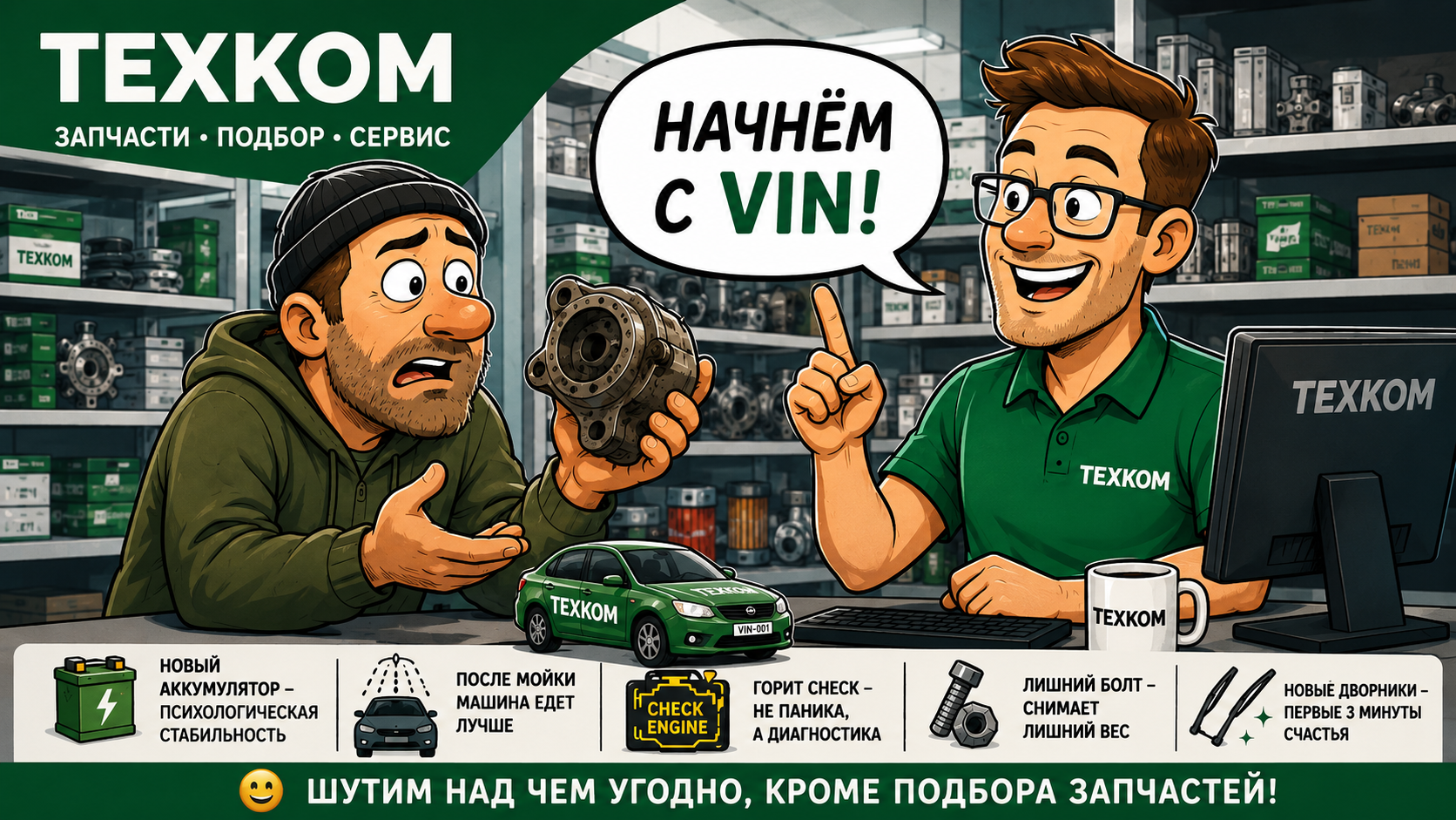 Шутим над всем - кроме подбора