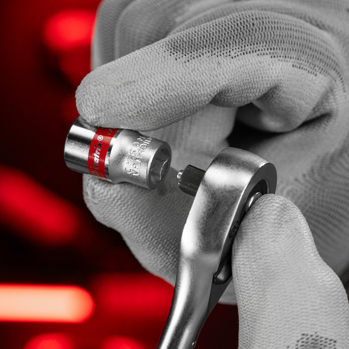 Набор головок торцевых 1/4" 10пр 12гр MATRIX preview 8