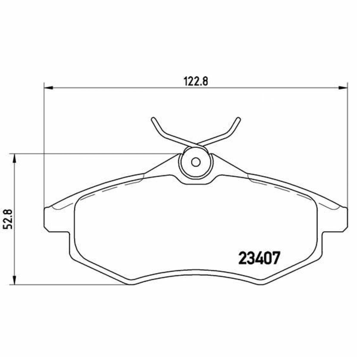 Колодки тормозные передние к-кт TRIALLI PF 4197 preview 3