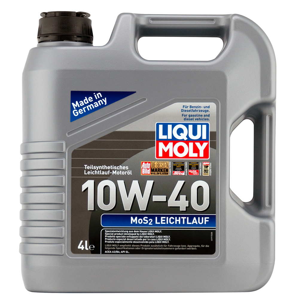 Масло моторное LIQUI MOLY LEICHTLAUF МоS2 10W40 4л п/синт. preview 2