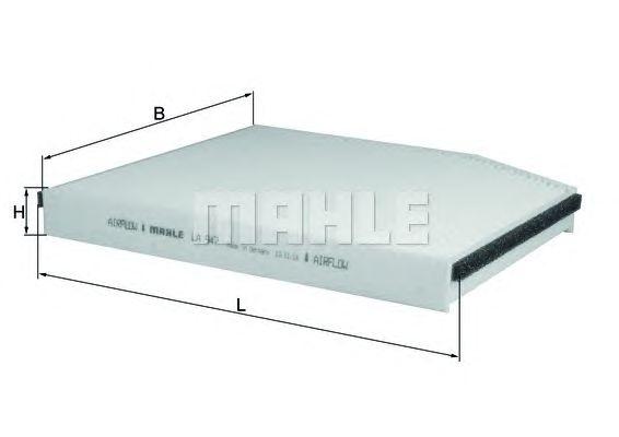 Фильтр салона KNECHT LA 947 preview 1