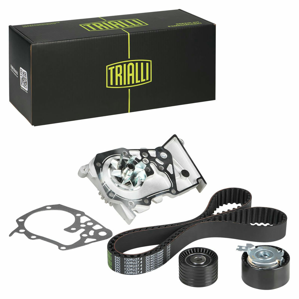 Насос водяной (помпа) + к-кт ремня ГРМ TRIALLI GT 9902 preview 2