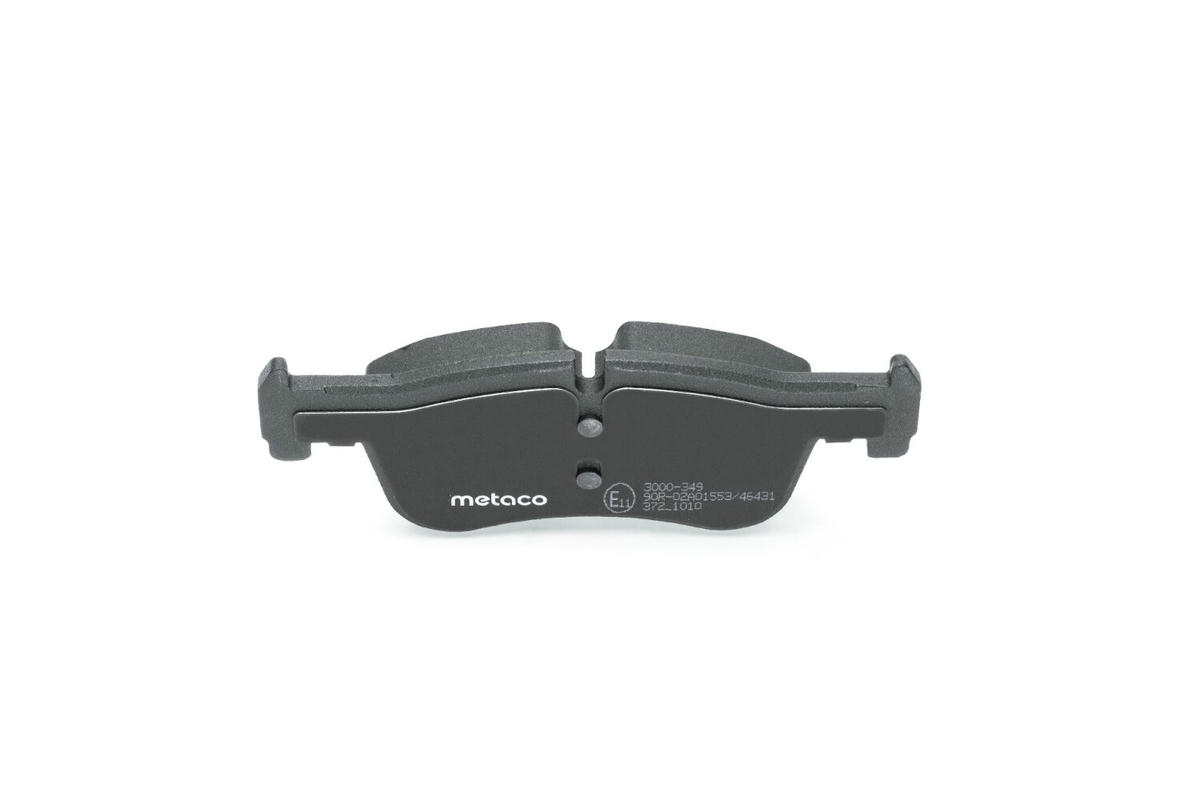 Колодки тормозные передние к-кт metaco 3000-349 preview 6