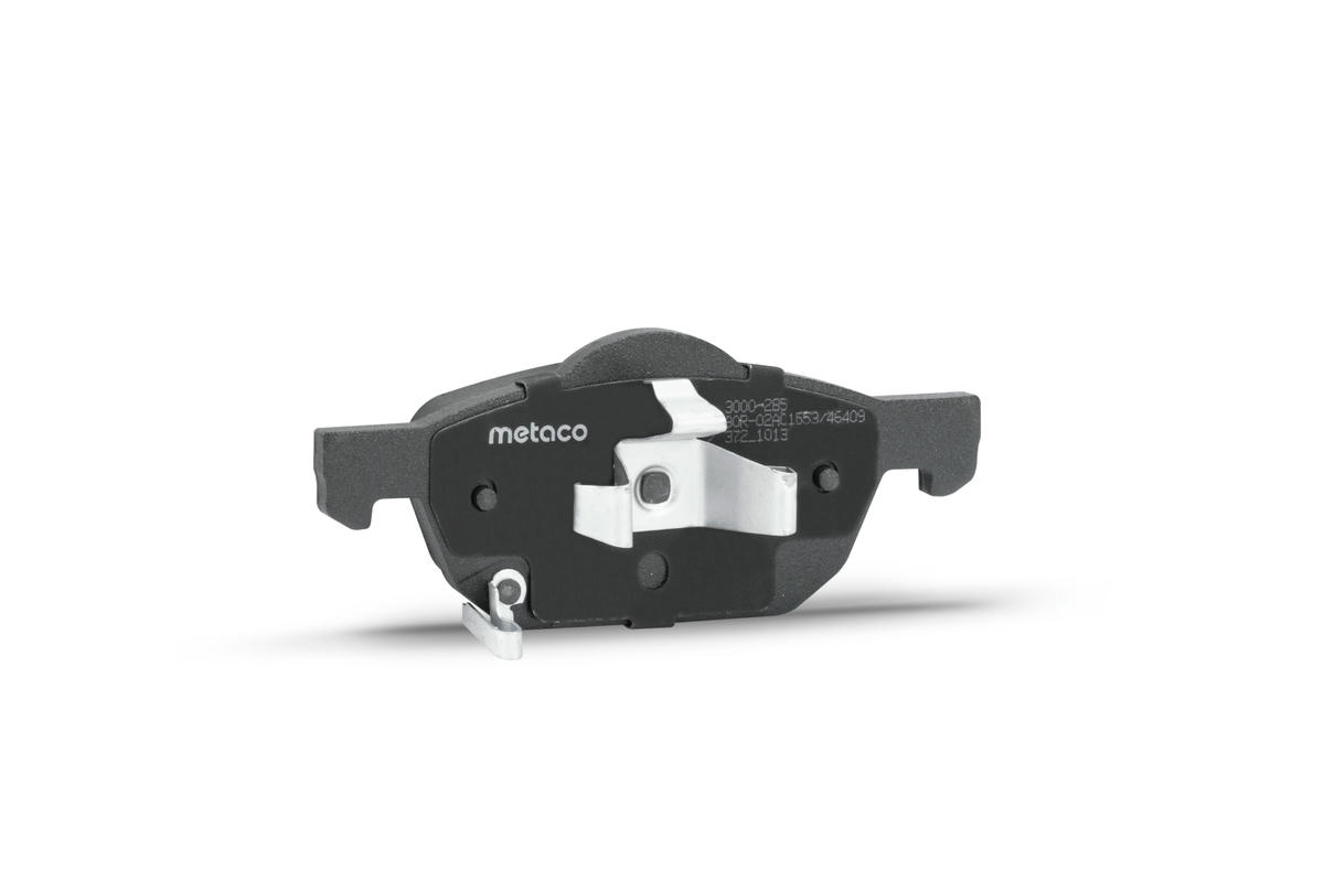 Колодки тормозные передние к-кт metaco 3000-285 preview 2