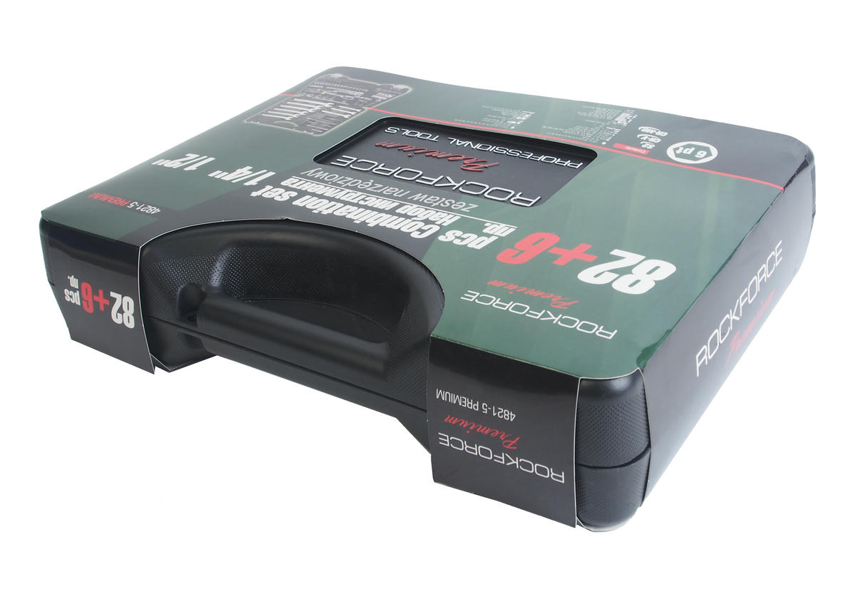 Набор инструмента 1/2" 1/4" 6-гр. 82пр.+6пр. ROCKFORCE preview 1