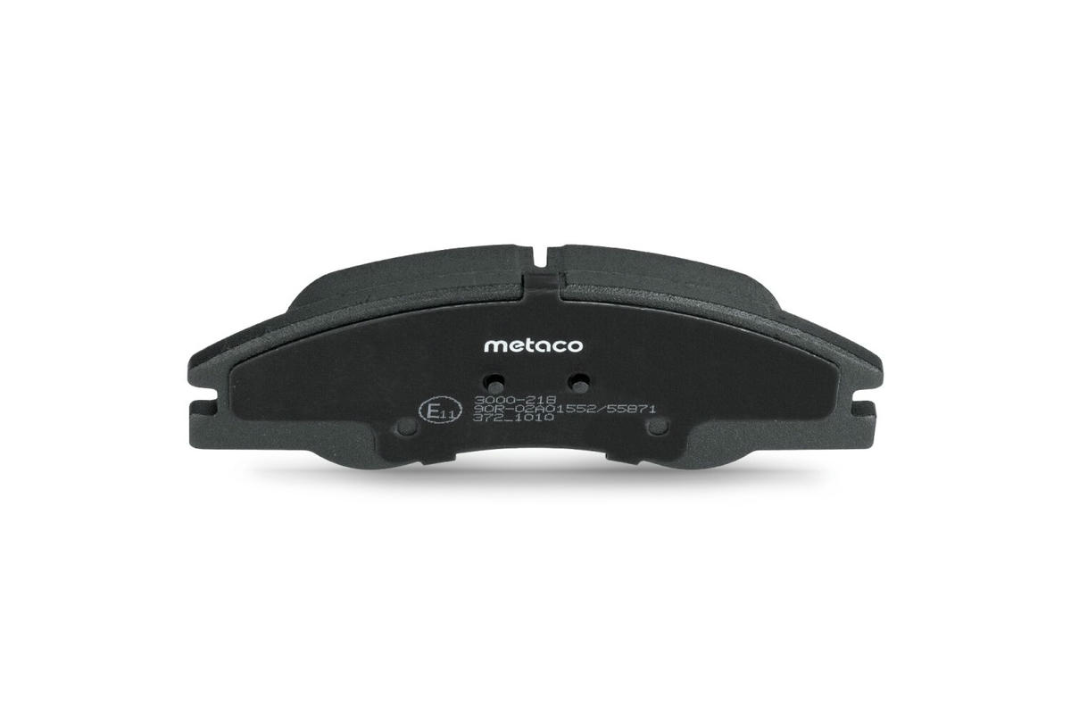 Колодки тормозные передние к-кт metaco 3000-218 preview 5 Колодки тормозные передние к-кт metaco 3000-218 preview 5