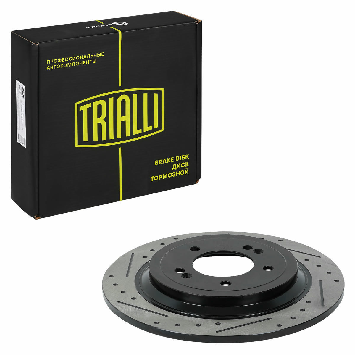 Диск тормозной задний TRIALLI DF 0733s preview 1