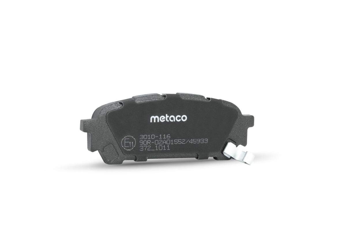 Колодки тормозные задние к-кт metaco 3010-116 preview 2