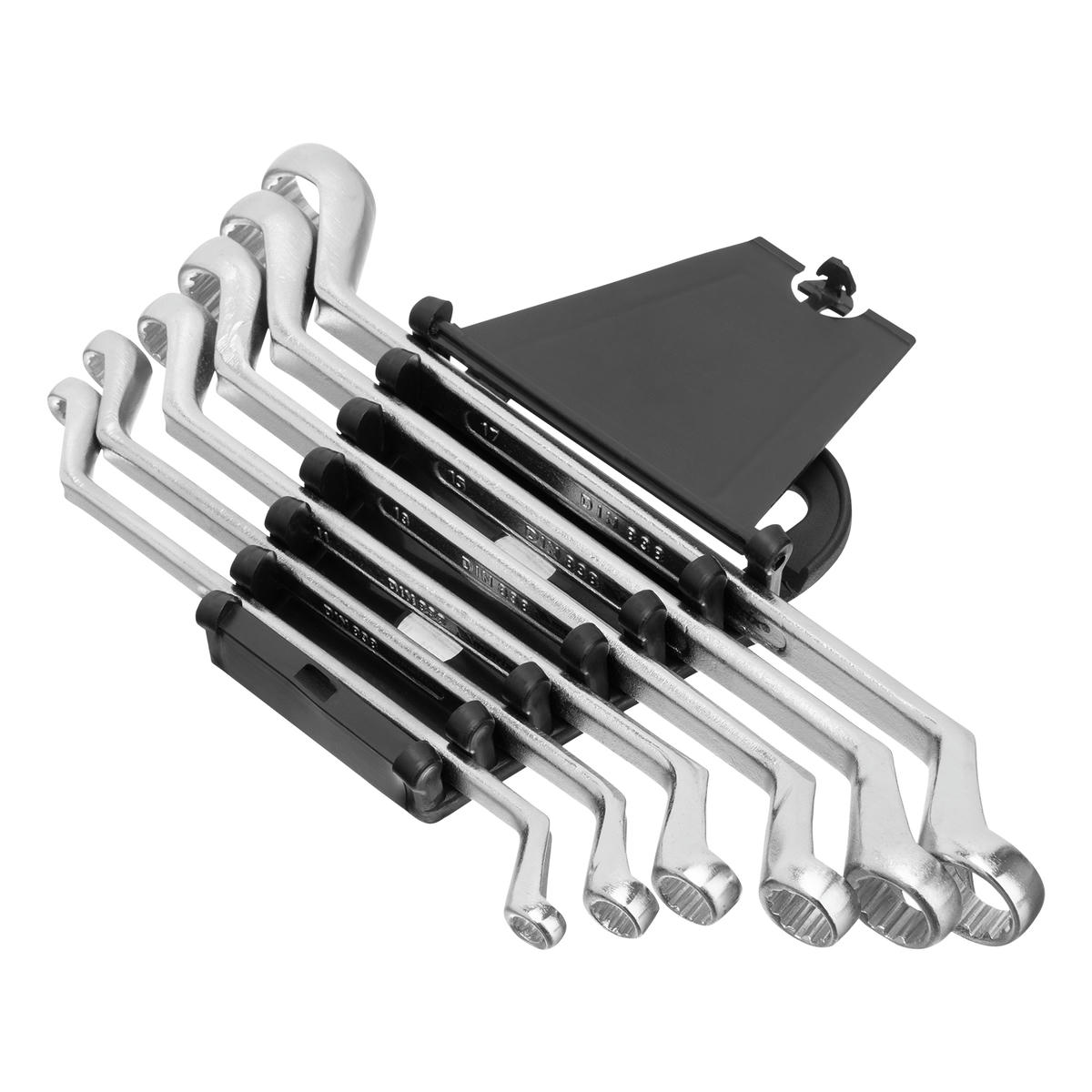 Набор ключей накидных 6–17мм, CR-V, 6шт., полированный хром MATRIX preview 2