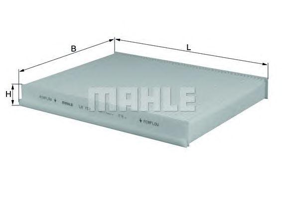 Фильтр салона KNECHT LA 153 preview 1