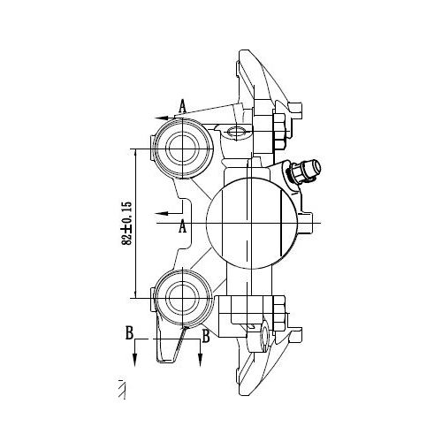 Суппорт тормозной задний TRIALLI CF 095115 preview 4