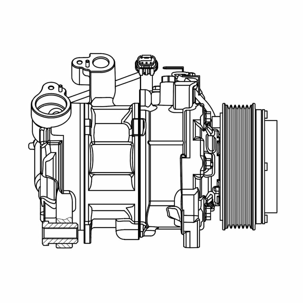 Компрессор кондиц. для а/м BMW X1 (E84) (11-)/3 (F30) (11-) (LCAC 2684) preview 3
