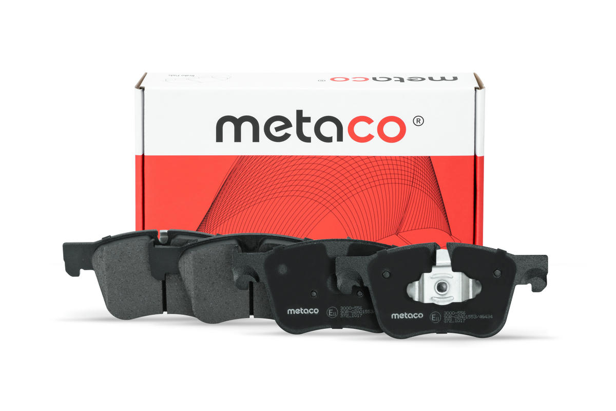 Колодки тормозные передние к-кт metaco 3000-556 preview 1