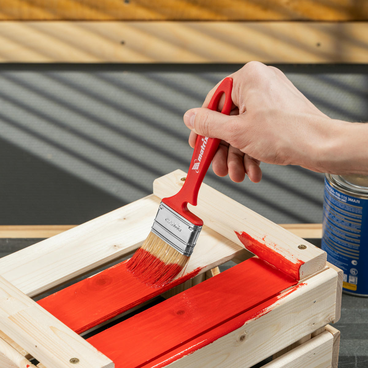 Кисть флейцевая ЭМАЛИ 50x12 мм MATRIX 83352 preview 9