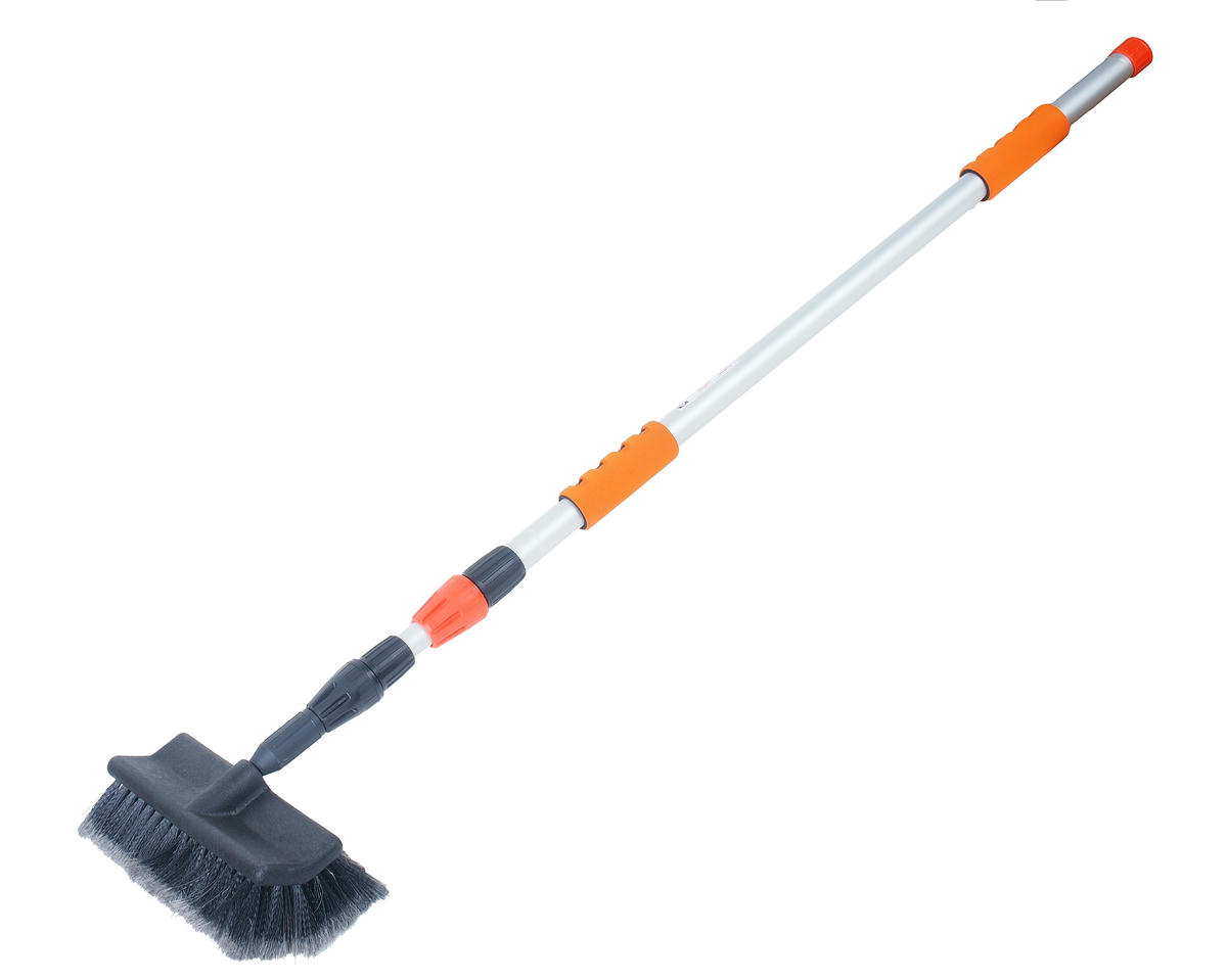 Щетка для мытья автомобиля AB-1965 телескопическая с мягкой ручкой 135-250см preview 1