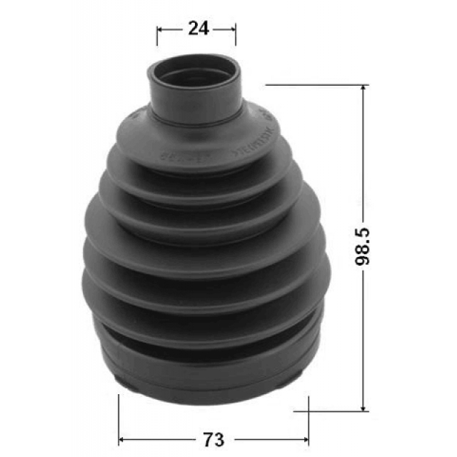 Пыльник ШРУСа FEBEST 0817-PB13 preview 2