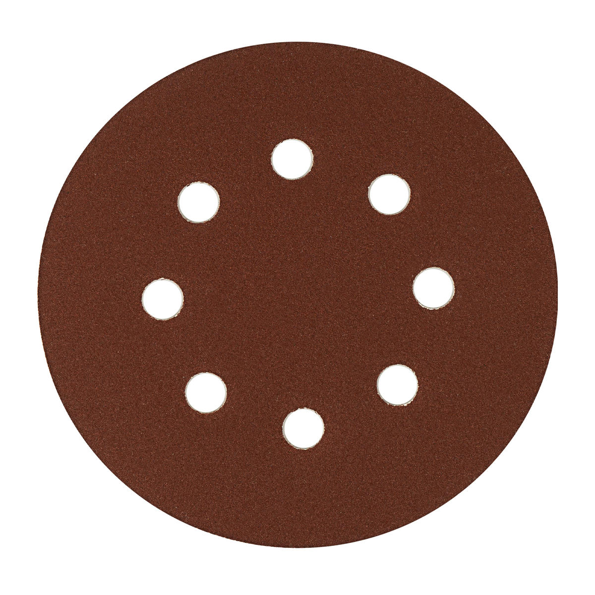 Круг абразивный на ворсовой подложке под "липучку" перфорированный, P 150, 125мм, 5шт. Сибртех preview 2