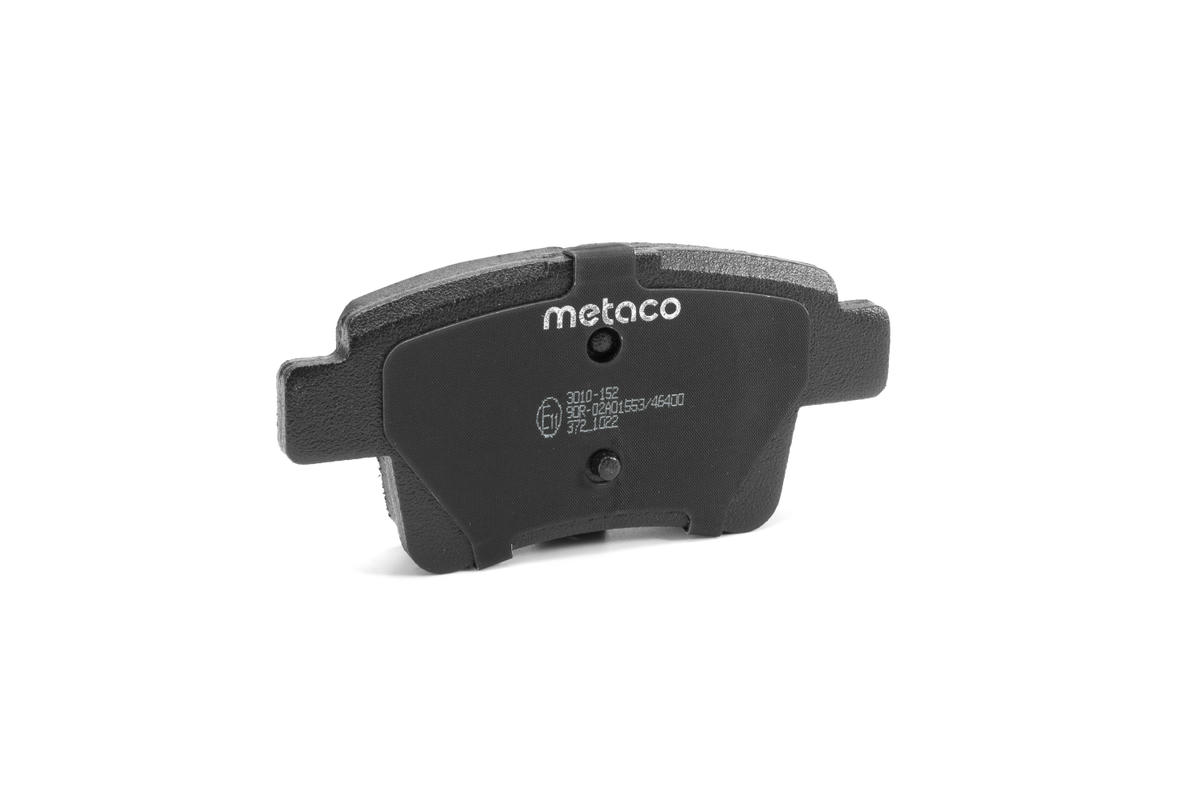 Колодки тормозные задние дисковые к-кт metaco 3010-113 preview 2