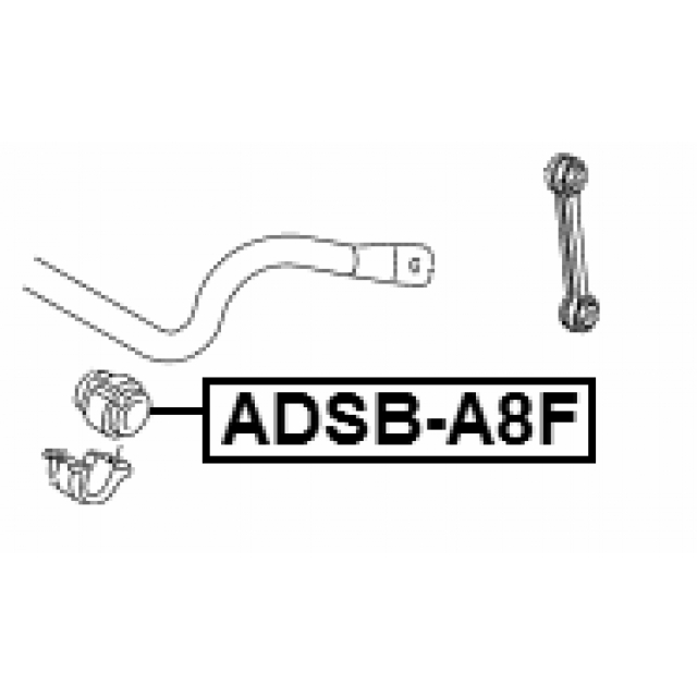 Втулка переднего стабилизатора d28 preview 2