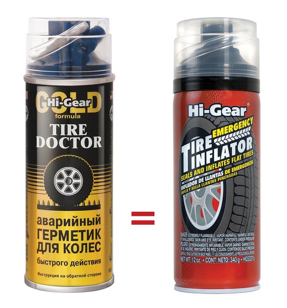 Герметик Hi-Gear шин с шлангом 340гр preview 2