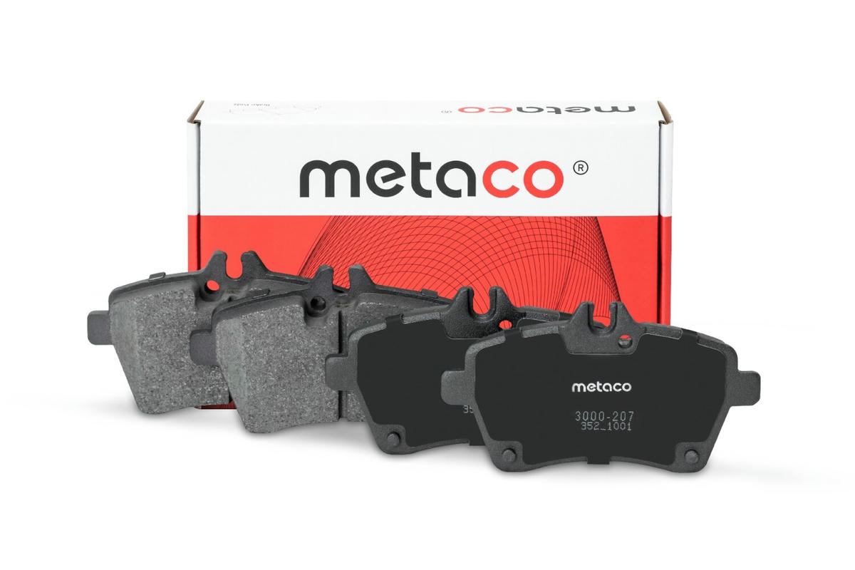 Колодки тормозные передние к-кт metaco 3000-207 preview 1 Колодки тормозные передние к-кт metaco 3000-207 preview 1