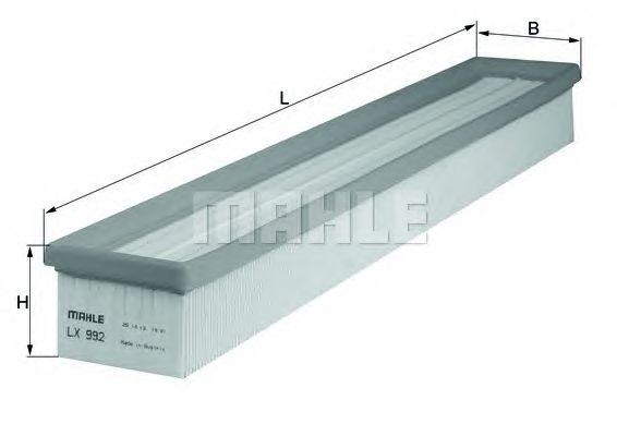 Фильтр воздушный KNECHT LX 992 preview 1