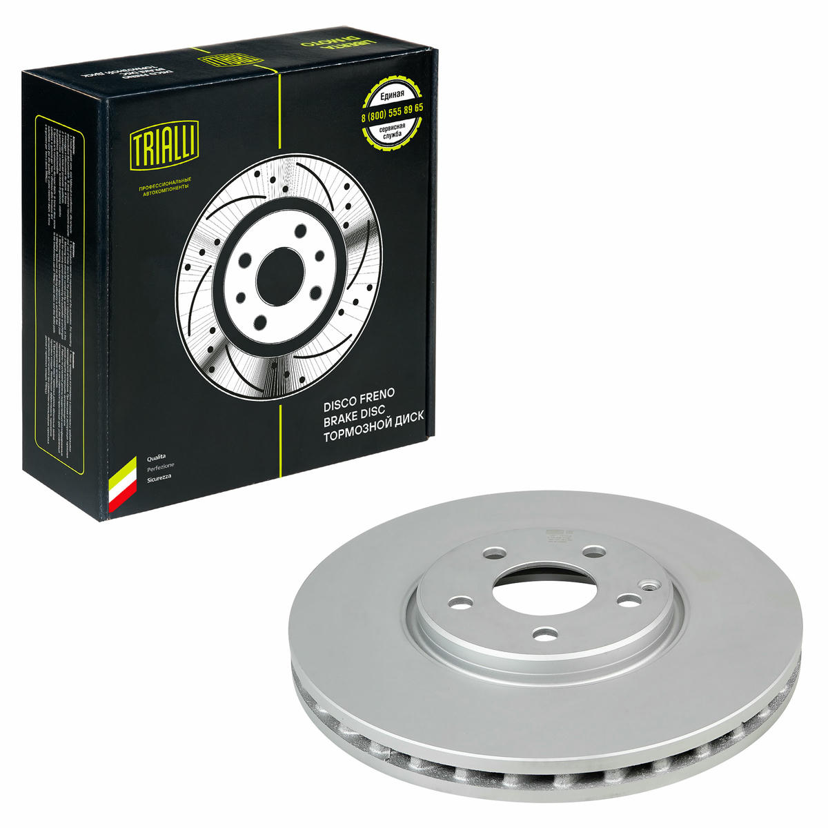 Диск торм. для а/м Mercedes E (W211) (02-) перед. d=330 (окраш.) (DF 117318) preview 1