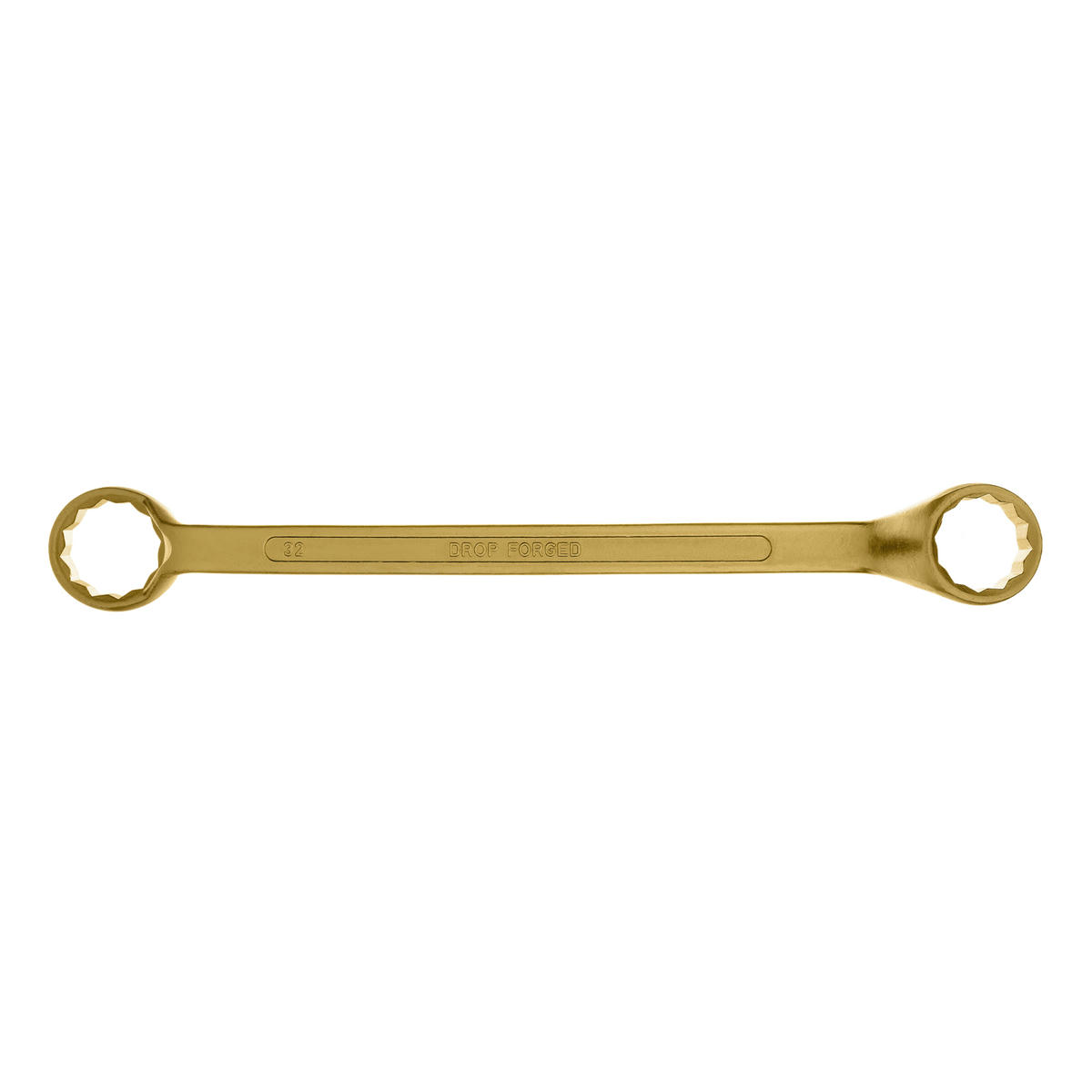 Ключ накидной, 27 х 32 мм, желтый цинк// Сибртех preview 2
