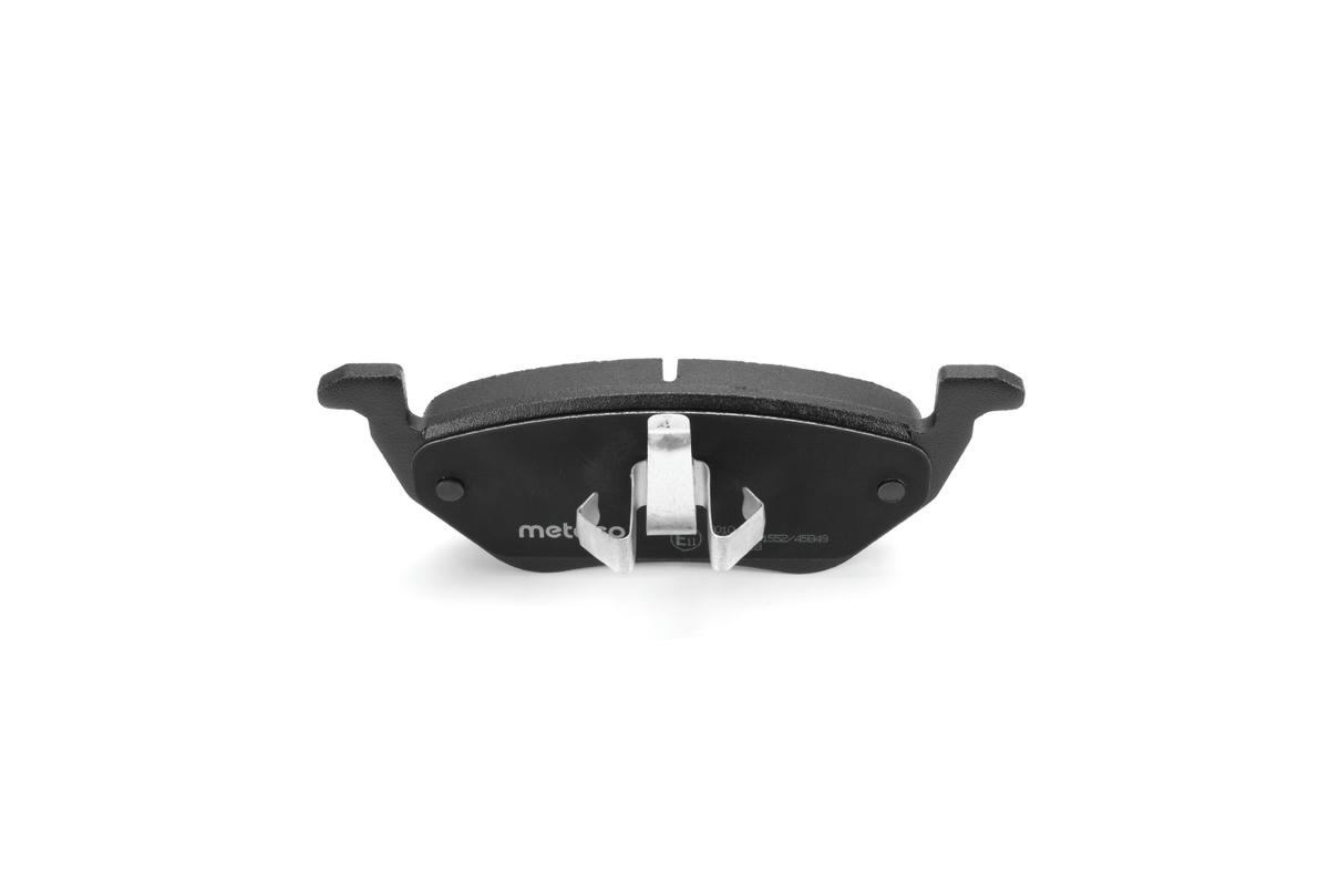 Колодки тормозные задние дисковые к-кт metaco 3010-127 preview 4