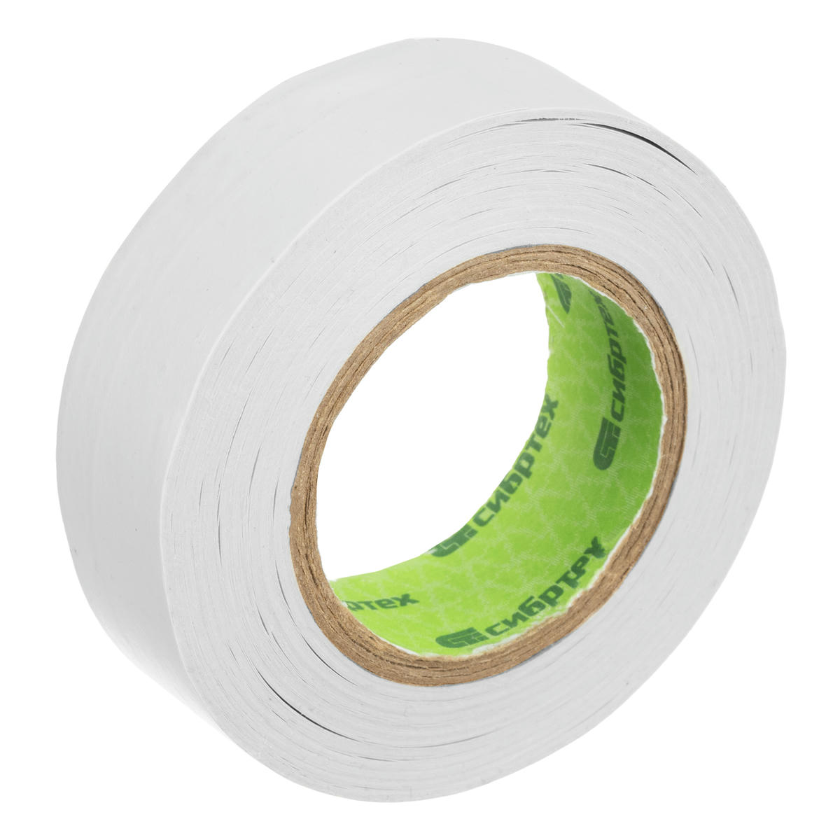 Изолента ПВХ, 19 мм х 20 м, белая/ Сибртех preview 1