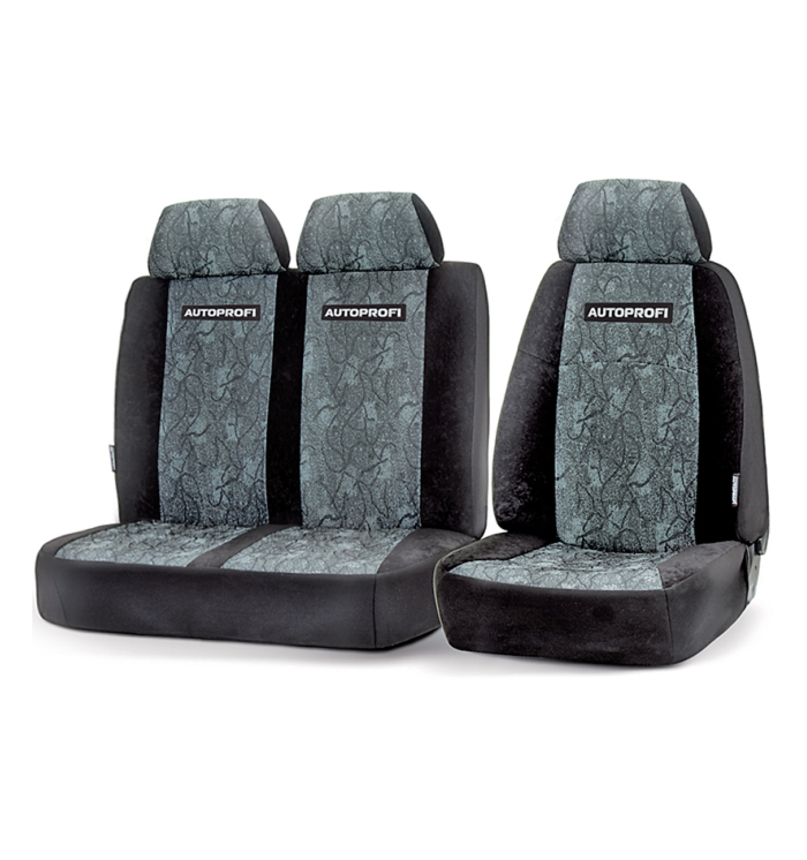 Чехлы автомобильные GAZ-002 передние жаккард на Газель,Соболь,Валдай (1+2) AUTOPROFI preview 1