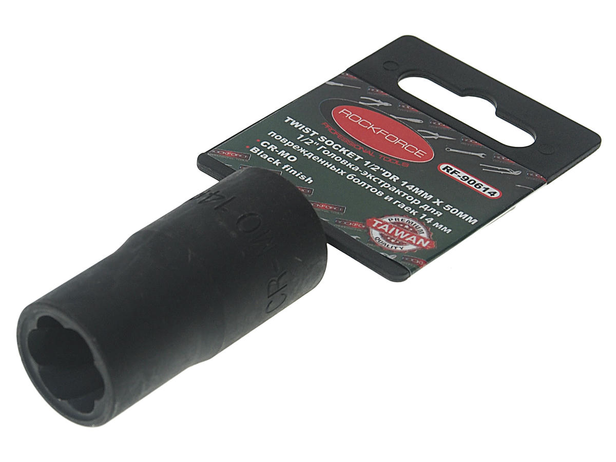 Головка экстрактор 14 1/2' для поврежденных болтов/гаек ROCK FORCE preview 1