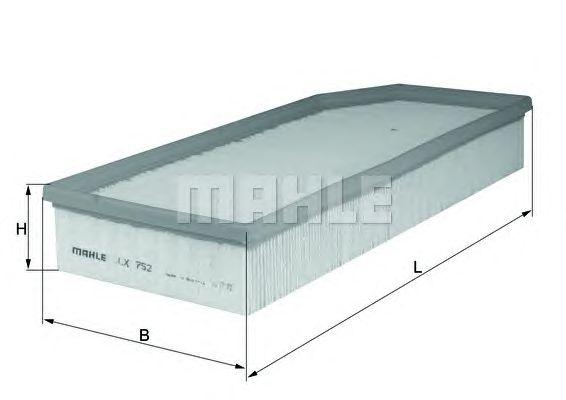 Фильтр воздушный KNECHT LX 752 preview 1