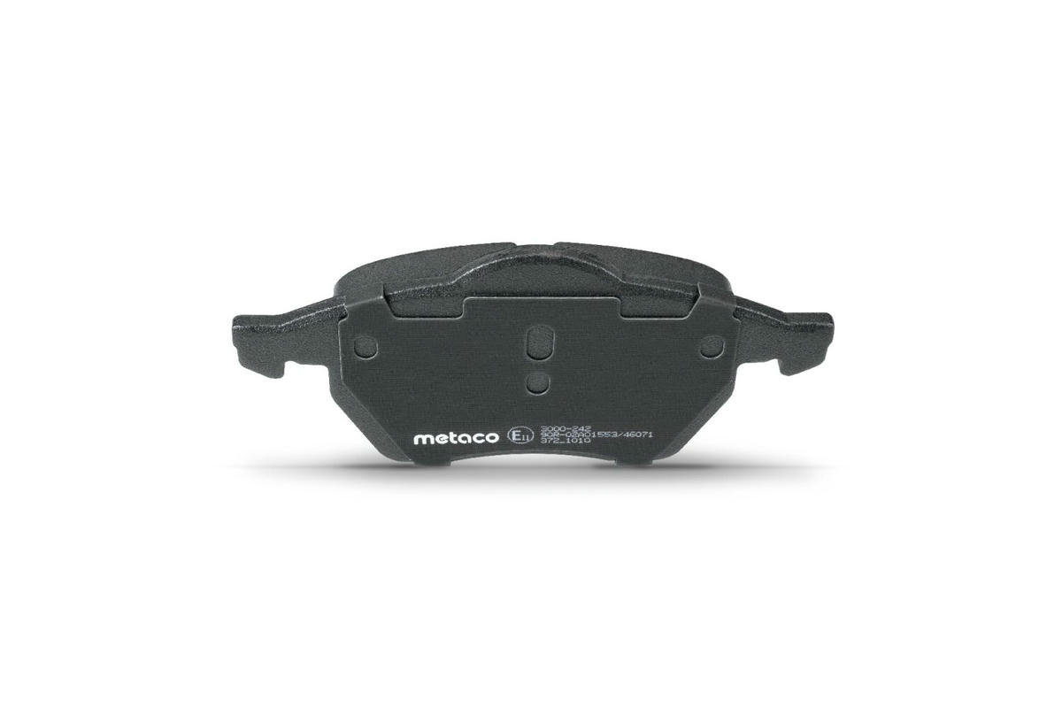 Колодки тормозные передние к-кт metaco 3000-242 preview 5