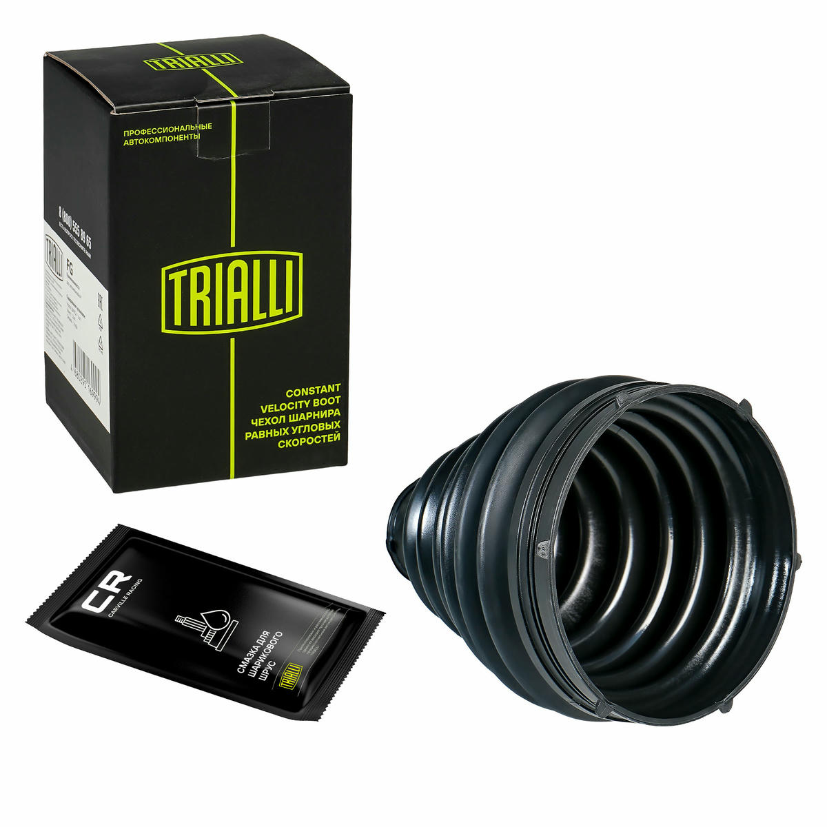 Пыльник ШРУСа для а/м KIA CEED (07-) 1.6i MT (наруж.компл: хомуты/смазка) (TPEE) (FG 0809) preview 2