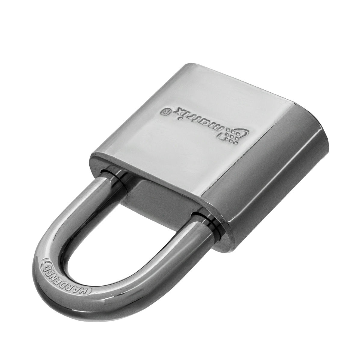 Замок навесной 50мм хромированное покрытие MATRIX preview 3