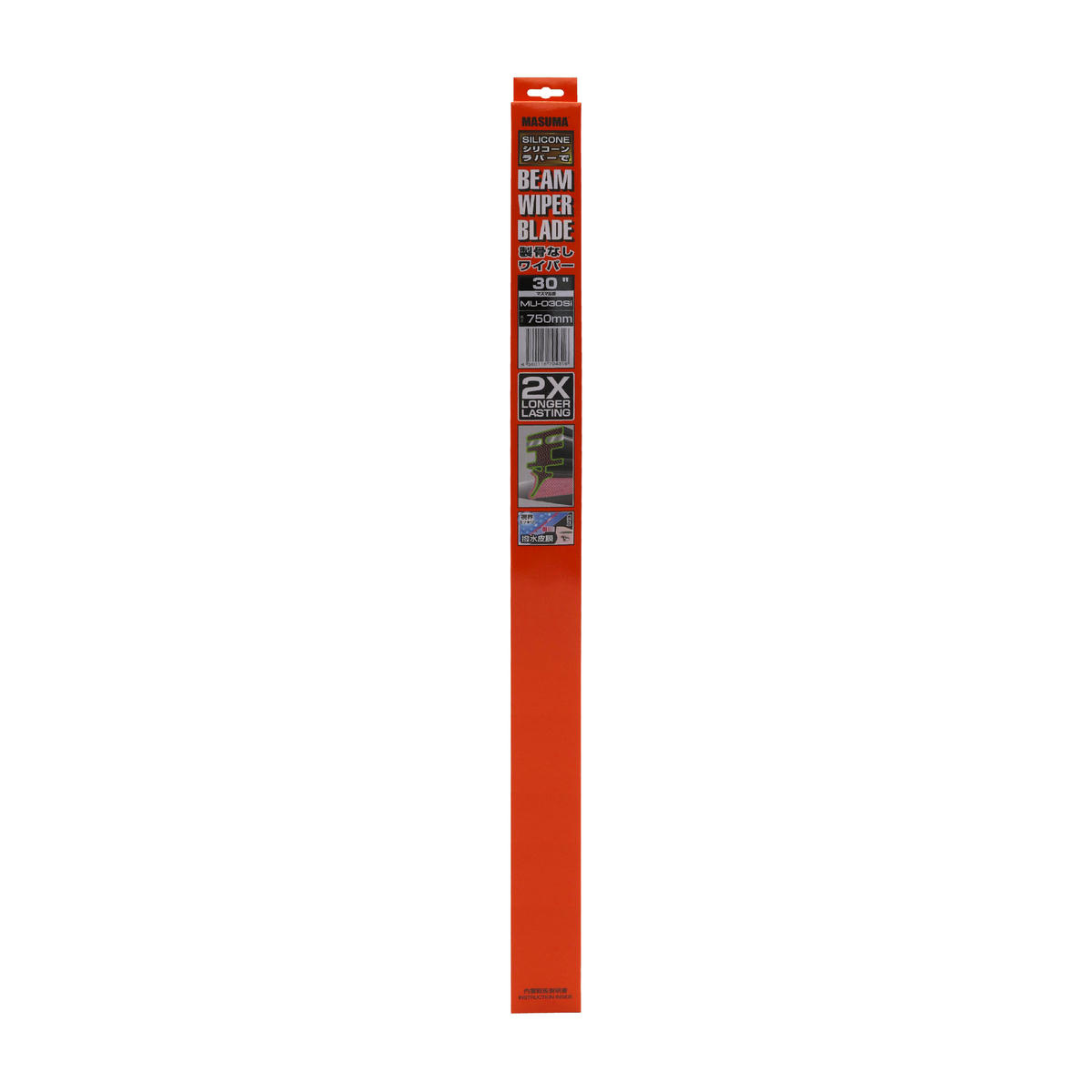 Щетка стеклоочистителя 760 мм бескаркасная 1 шт MASUMA Beam Wiper Blade MU-030Si preview 5