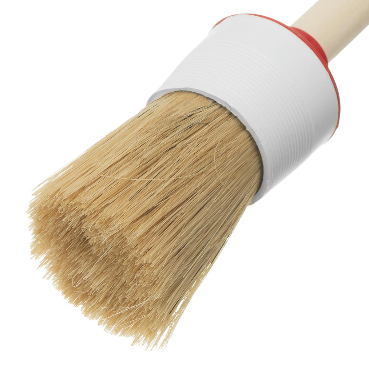 Кисть круглая № 8 (35 мм), натуральная щетина, деревянная ручка MATRIX preview 3